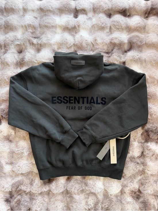 Fear of God Other - Fear of God ESSENTIALS Hoodie in Olive